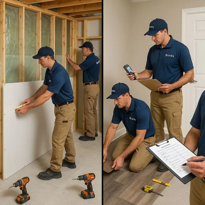 Repairs and Reconstruction process in Monticello, IA